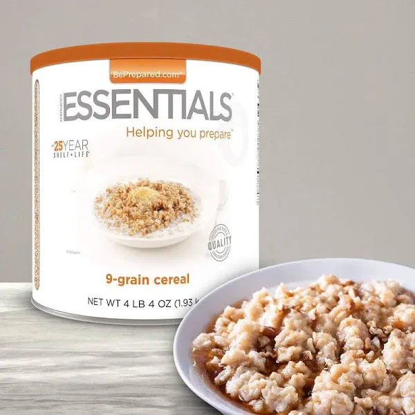 Emergency Essentials 9- Grain Cereal