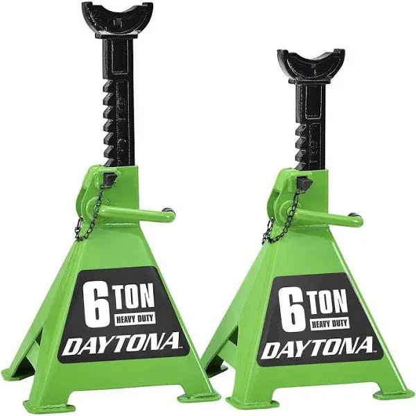 Daytona 6 Ton Heavy Duty Ratcheting Jack Stands