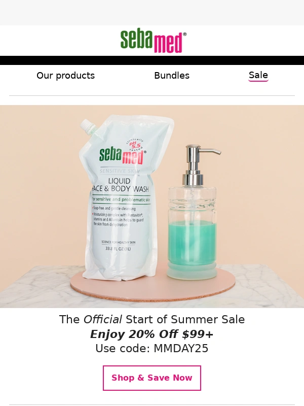 Sebamed - Memorial Day Sale Starts Now ☀️???️???