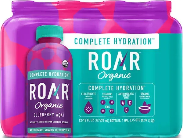 Roar Organic Blueberry Acai Beverage