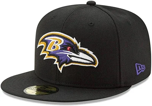 New Era Men's Baltimore Ravens Omaha Fitted Hat