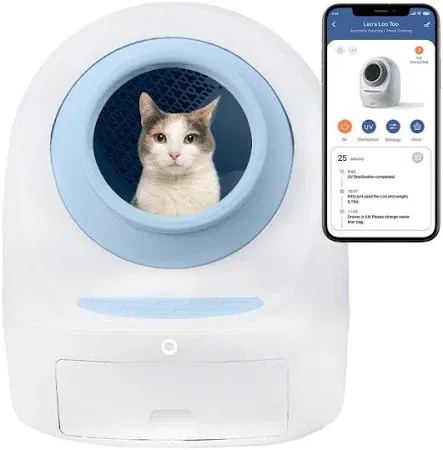 Casa Leo Leo's Loo Too Smart Self-Cleaning Cat Litter Box