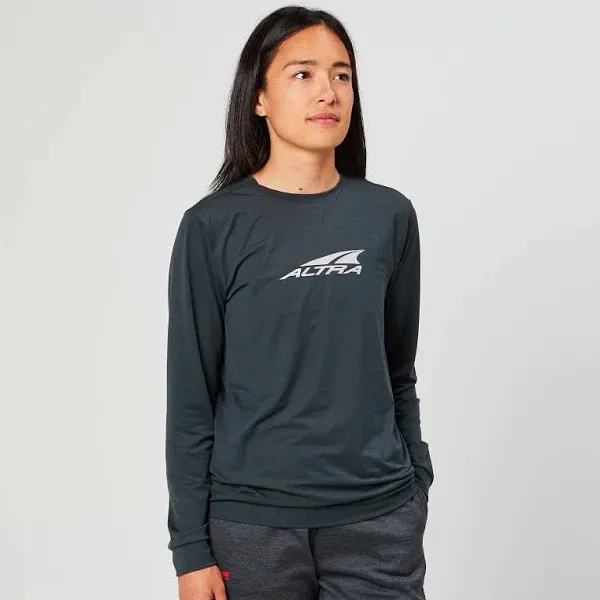 Women's Altra Tops Altra Red Long Sleeve Shirt
