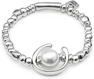UNOde50 Bracelet ANOTHER ROUND OH OH OH ! Sterling Silver-Plated, Handmade in Spain