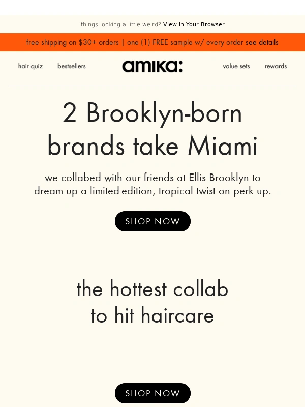 Amika - Amika + Ellis Brooklyn = BFFs ?