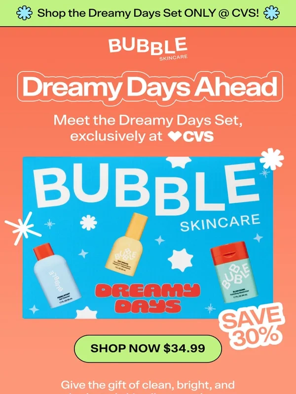 CVS - MORE BUBBLE JUST DROPPED…