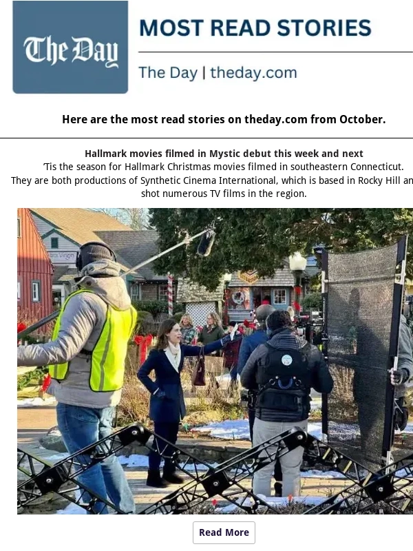 The Day - October's most read stories on theday.com