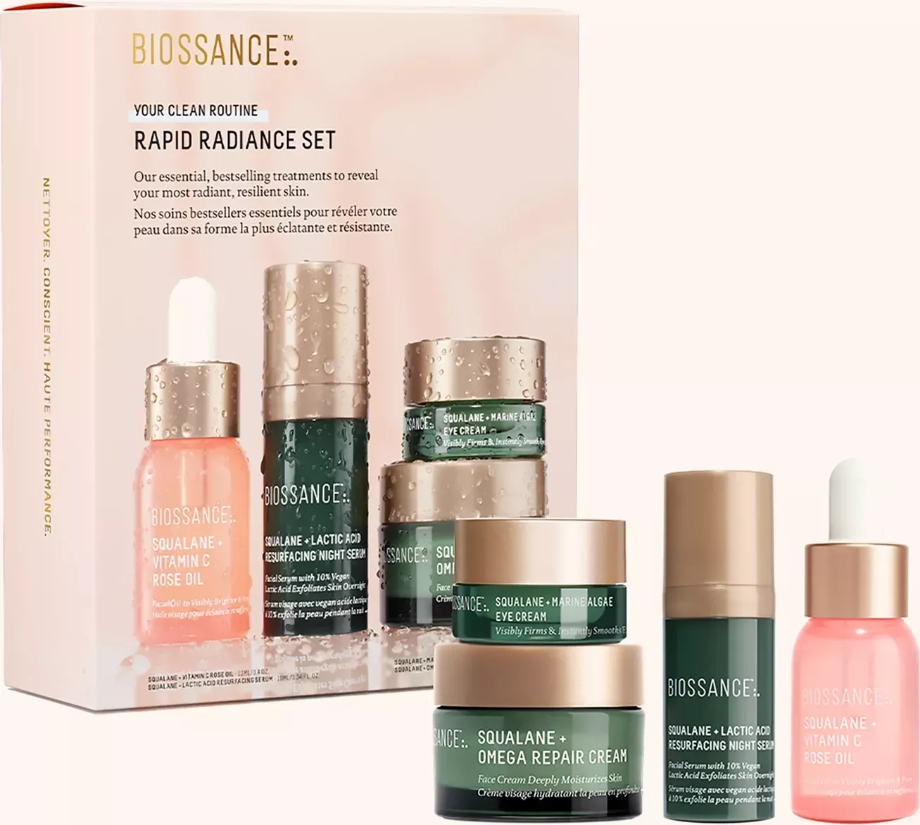 Biossance Rapid Radiance Set
