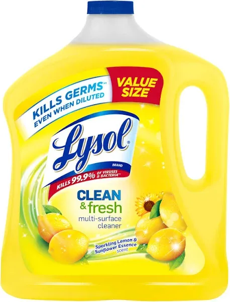 Lysol Clean/Fresh Lemon Cleaner Multi Surface