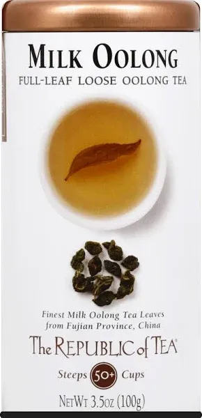The Republic of Tea Milk Oolong Full-Leaf Loose Tea