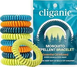 Cliganic Mosquito Bracelets 10-Pack as Low as $6.49 – Just $0.65 Each + Free Shipping