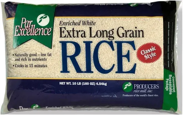 Par Excellence Extra Long Grain Parboiled Rice