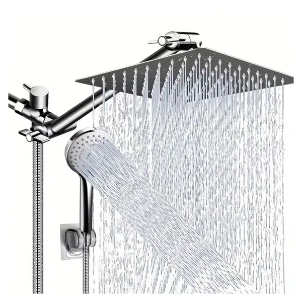 Chrome Plated Stainless Steel Pressurized Shower Shower Set