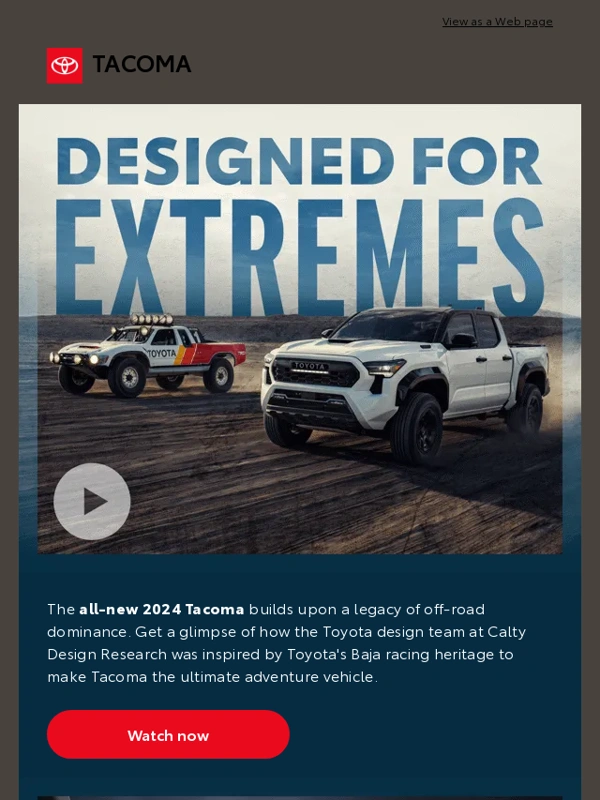 Toyota - The All-New 2024 Tacoma Is Coming