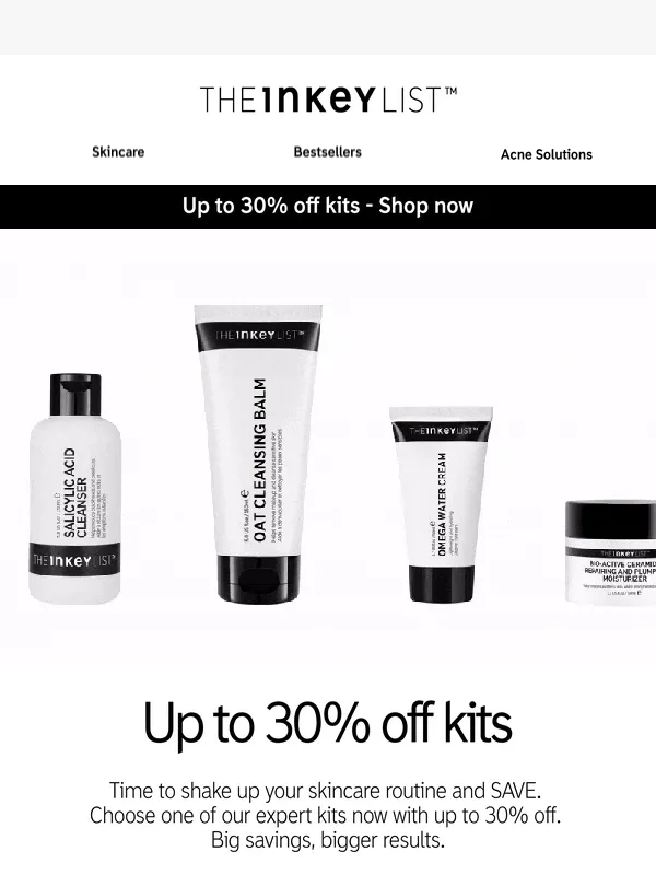 The INKEY List - Up to 30% off kits is here! ?