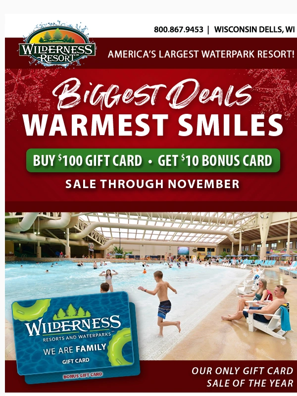 Wisconsin Dells - ? THE ONLY GIFT EVERYONE LOVES! ?