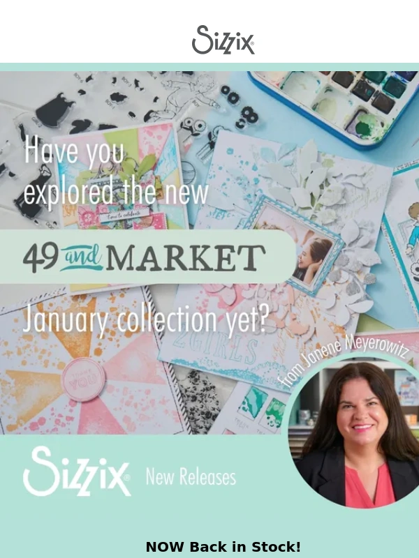 Sizzix - Your Next Creative Project Starts with 49 and Market