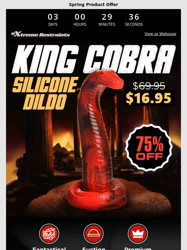 Extreme Restraints - ? A sexy and slithery special offer