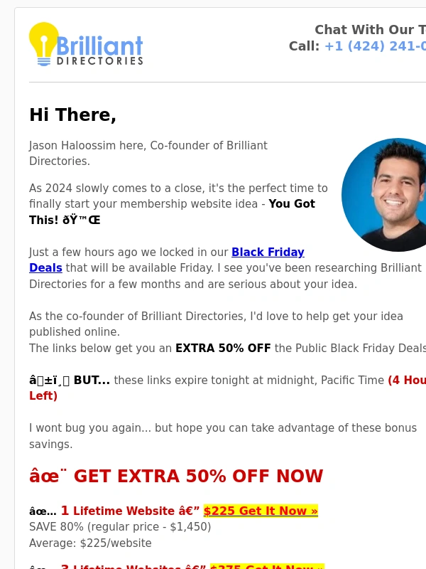 Brilliant Directories - ? You’re In!