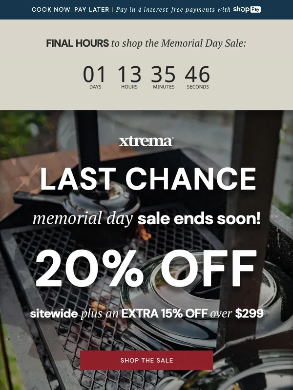 Xtrema - Last Chance: Memorial Day Sale ENDS SOON! ⏰