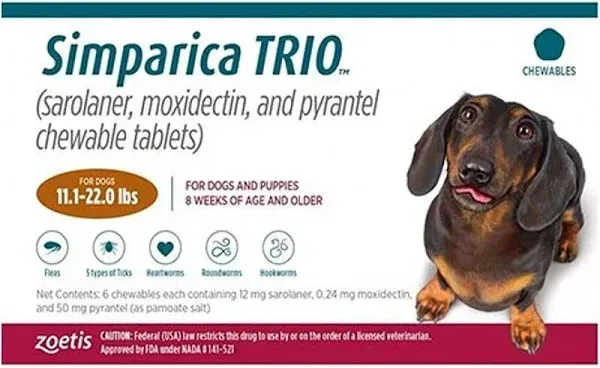 Simparica Trio for Dogs