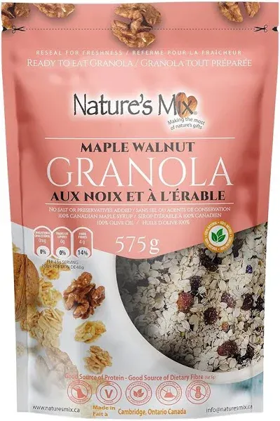 Nature's Mix Maple Walnut Granola