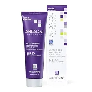 Andalou Naturals Ultra Sheer Daily Defense Facial Lotion