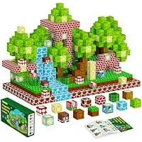 VICHTOP 120Pcs Magnetic Blocks