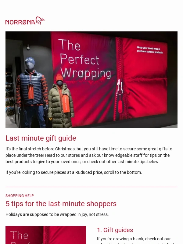 Norrona - 5 last minute tips