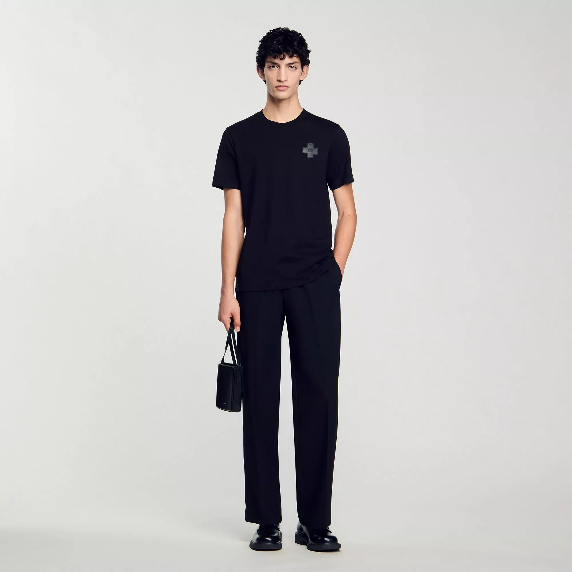 Sandro Cross T-shirt - male - shirts &amp; Polos