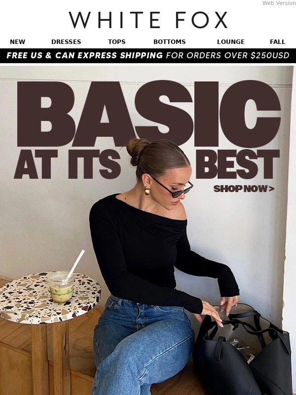 White Fox Boutique - BASIC AT ITS BEST ??