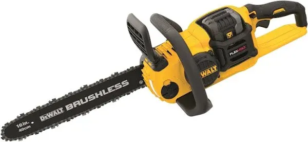 DeWalt FLEXVOLT 60V 16" Max Brushless Chainsaw Kit DCCS670X1