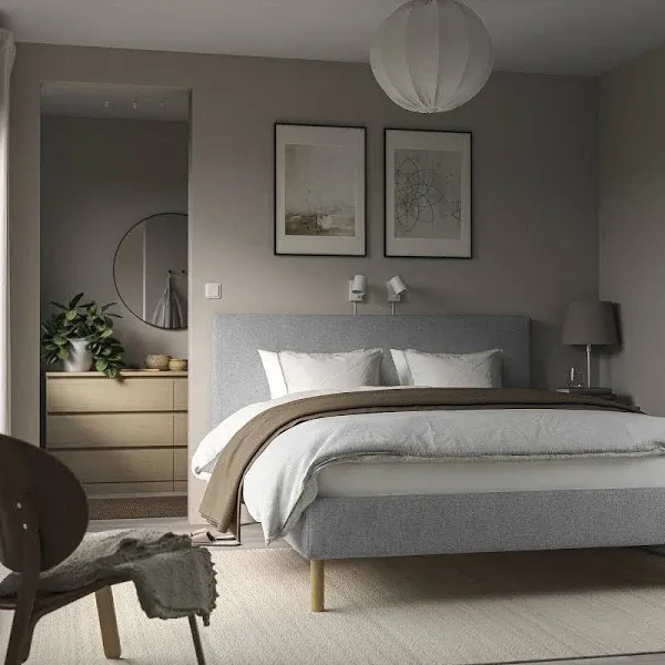 IKEA TÄRNKULLEN upholstered bed frame