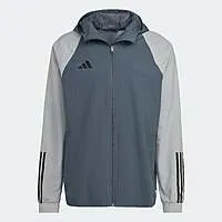 adidas Men's Tiro 23 Competition All-Weather Jacket (Team Onix/Team Lt. Grey) $25 + Free Shipping