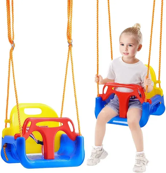 VEVOR 3-in-1 Toddler Swing Seat