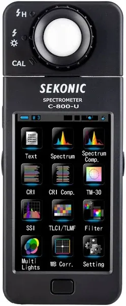 Sekonic C-800-U Spectrometer Color Meter