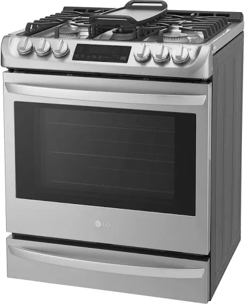 LG 6.3 Cu. Ft. Gas Slide-In Range with ProBake Convection and EasyClean