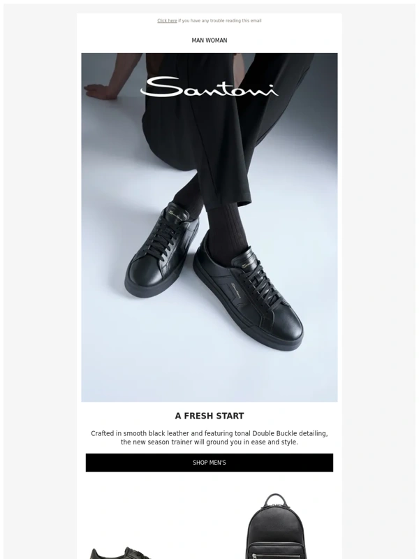 Santoni - Sleek Beginnings