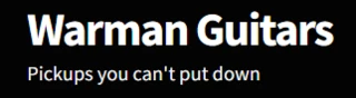 Warman Guitars
