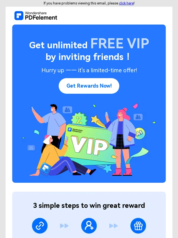 WonderShare - Spread the Love (And Get REWARDS?) — PDFelement
