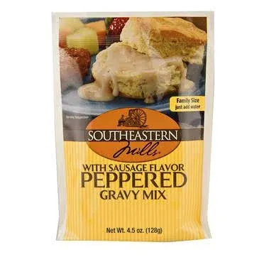 Kauffman Orchards Old-Fashioned Peppered Gravy Mix with Sausage Flavor