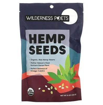 Wilderness Poets Organic Hemp Seeds