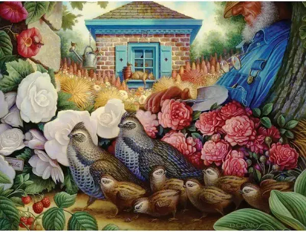Garden Dreams Jigsaw Puzzle