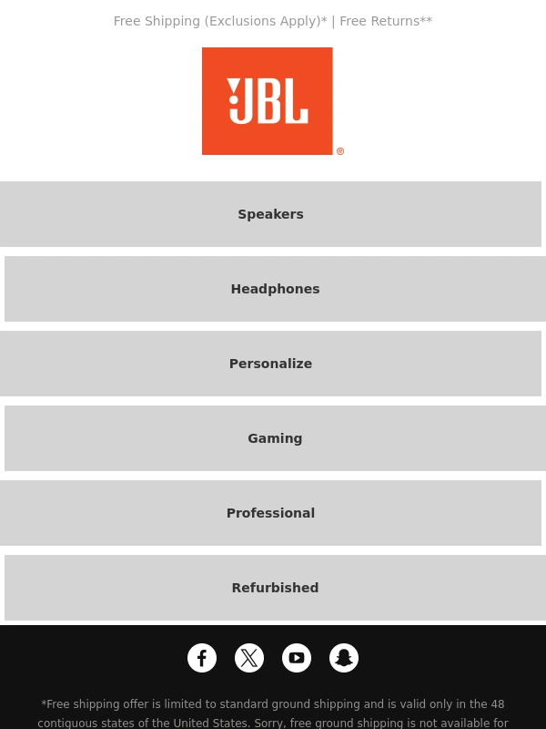 JBL - Celebrate your Grad with a Special Gift! ? Up to 40% off