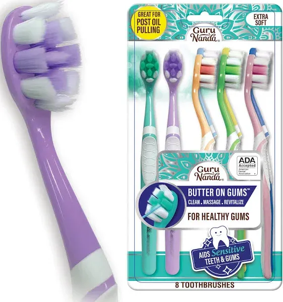 GuruNanda Butter on Gums Toothbrush