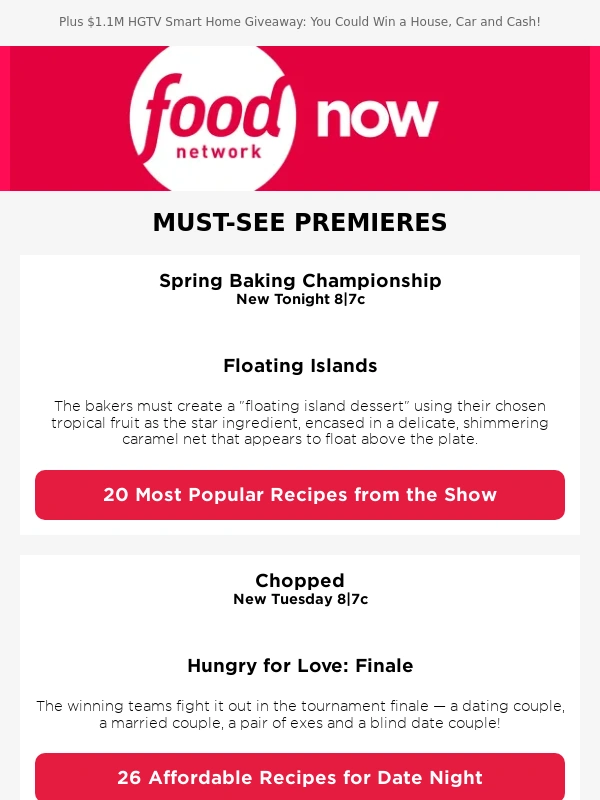 Food Network - Chopped Hungry for Love Finale + A Mew Triple-G Tournament Kicks Off!