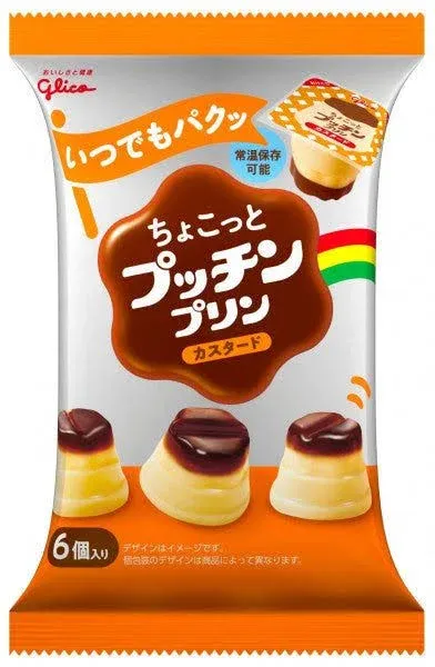 Glico Pudding Snack