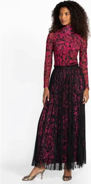 Johnny Was Women's Yolanda Pleated Maxi Skirt