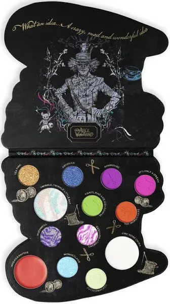 Makeup Revolution Alice in Wonderland & Revolution Mad Hatter Eye Shadow Palette