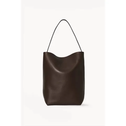 The Row Large N/S Park Tote Bag in Leather